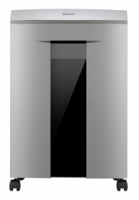 Шредер Deli 9958 серебристый с автоподачей (секр.P-4) фрагменты 10лист. 20лтр. скрепки скобы