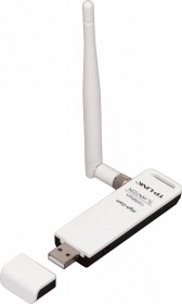 Сетевой адаптер Wi-Fi TP-Link TL-WN722N N150 USB 2.0 (ант.внеш.съем) 1ант.