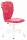 Кресло детское Бюрократ KD-W10 малиновый Sticks 05 крестов. пластик пластик белый