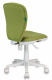 Кресло детское Бюрократ KD-W10 светло-зеленый 26-32 крестов. пластик пластик белый