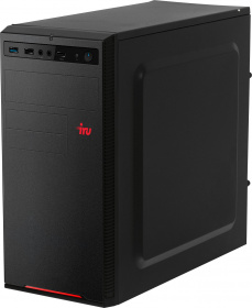 ПК IRU Home 310H5SE MT i3 10100 (3.6) 4Gb SSD240Gb UHDG 630 Free DOS GbitEth 400W черный (1610371)