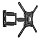 Кронштейн для телевизора Arm Media COBRA-40 черный 22"-65" макс.35кг настенный поворотно-выдвижной и наклонный