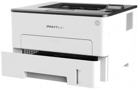 Принтер лазерный Pantum P3010DW A4 Duplex WiFi белый